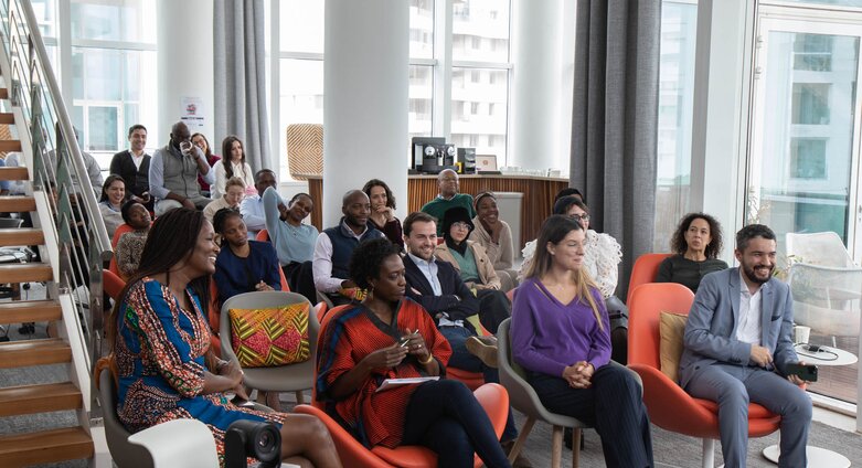 Africa50 marks International Women's Day with an interactive session for staff