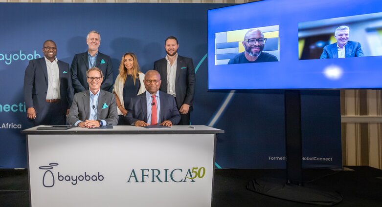 Africa50 and Bayobab in partnership to develop pan-African terrestrial fibre