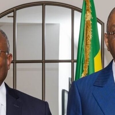 H.E Alexandre Barro Chambrier, the Vice Prime Minister of Gabon meets with Africa50 CEO