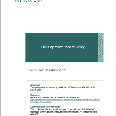 Development Impact Policy