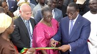 Le Président Macky Sall inaugure la centrale électrique de 120 MW située à Malicounda au Sénégal 