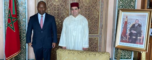 Morocco’s Minister of Foreign Affairs H.E Nasser Bourita discusses opportunities to strengthen collaborations between Africa50 and Morocco with Africa50 CEO