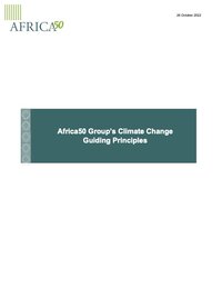 Africa50 Group’s Climate Change Guiding Principles 