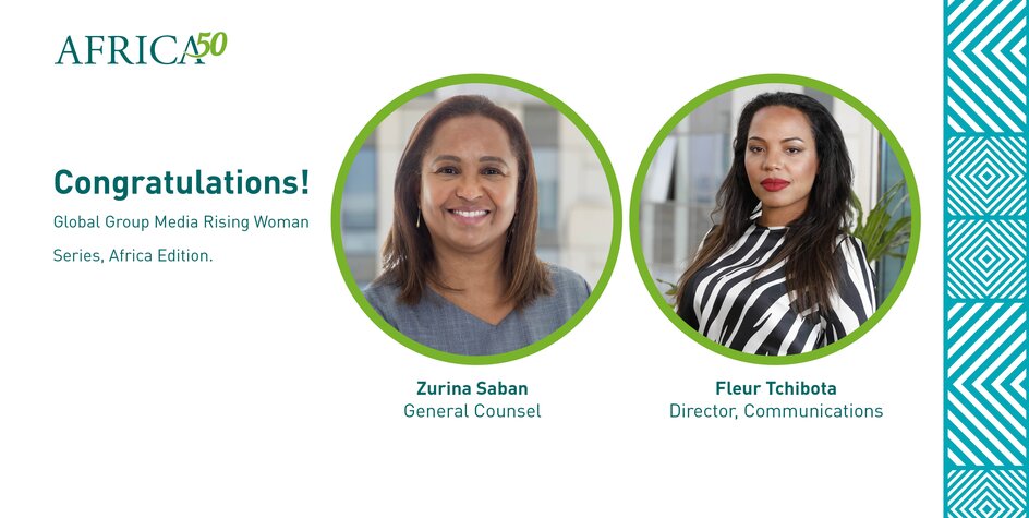 Zurina Saban et Fleur Tchibota d’Africa50 figurent dans la liste des femmes influentes ‘Rising Woman Series’ de Global Group Media
