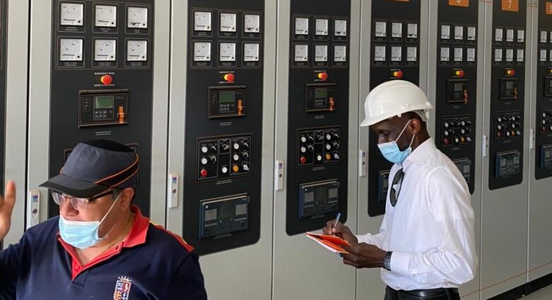 Africa50 inspects progress of work at Malicounda Power Plant