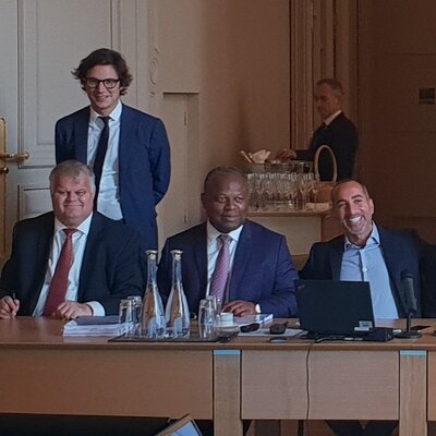 AFRICA50, Colas, Jovena et SN Power s’éngagent pour le développement de la Centrale hydroélectrique de Volobe á Masagascar