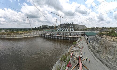 Centrale hydroélectrique de Nachtigal