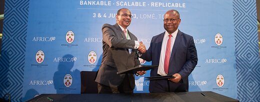 Africa50 signe un protocole d'accord avec l'Alliance solaire internationale pour rechercher et financer des projets solaires en Afrique