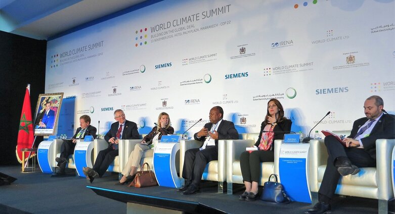 Africa50 CEO Speaks at World Climate Summit in Marrakech