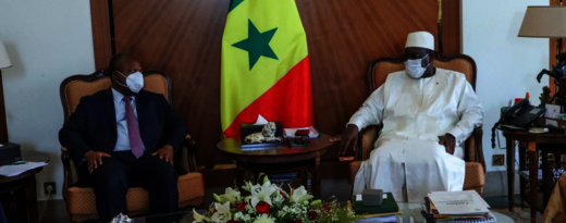 Africa50 CEO meets with Senegal President Macky Sall