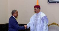 President of Niger H.E Mohamed Bazoum discusses priority infrastructure projects with Africa50 CEO 