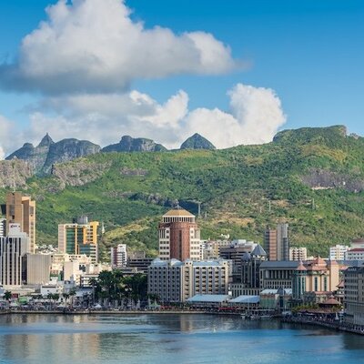 Mauritius skyline