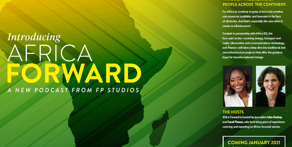Africa50 et Foreign Policy lancent une série de podcasts sur les infrastructures