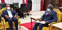 Vidéo : Le Directeur général d'Africa50, Alain Ebobissé, rencontre le Premier ministre de la République du Congo, Anatole Collinet Makosso 