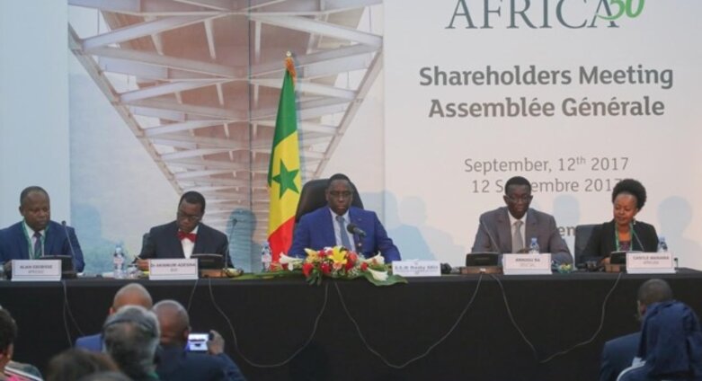 Senegalese President Sall Hails Africa50’s Cooperation with Senelec to Develop the Malicounda Power Plant