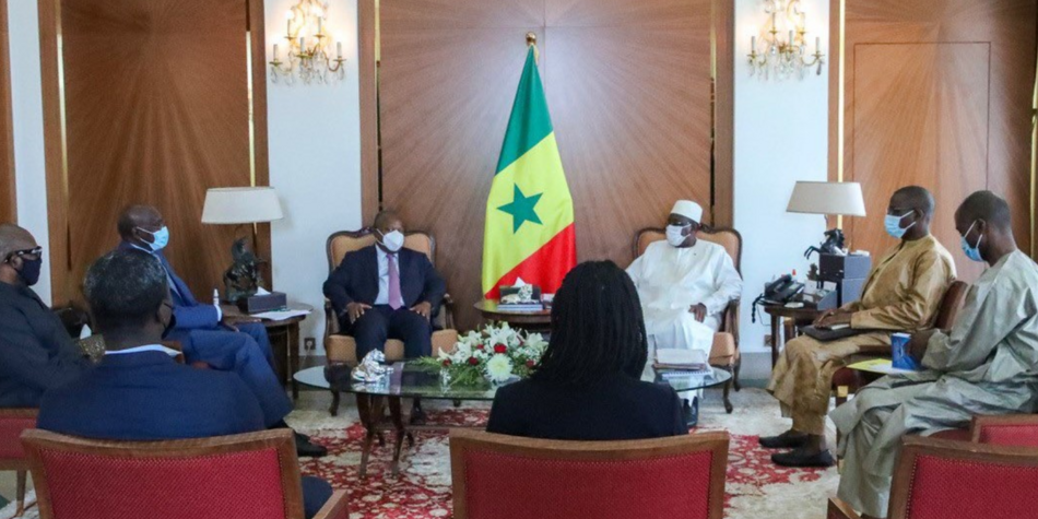 Africa50 CEO meets with Senegal President Macky Sall
