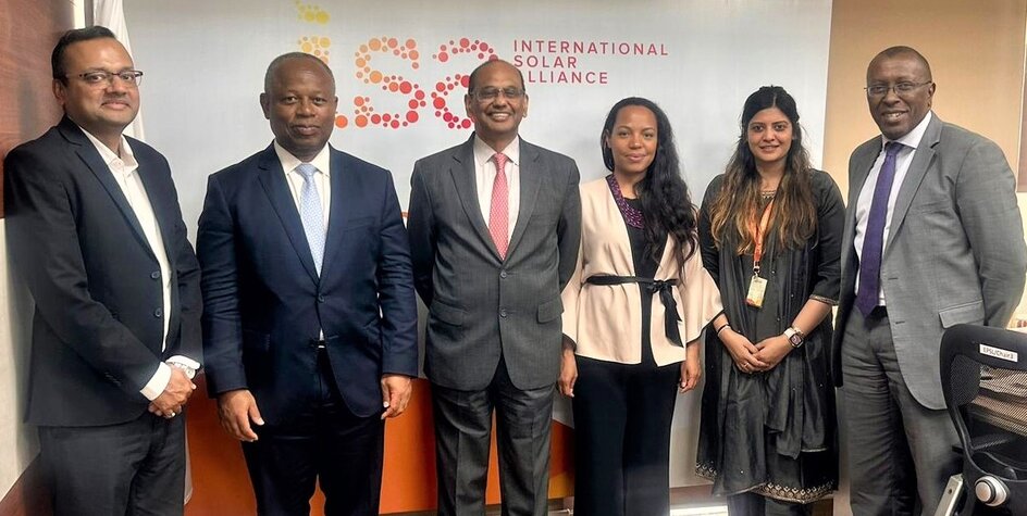International Solar Alliance discusses potential areas of collaboration with Africa50