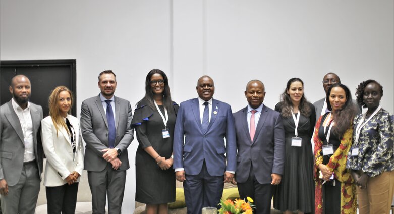 President of Botswana H.E Dr. Mokgweetsi Masisi participates in Africa50-organized roundtable at US-Africa Summit