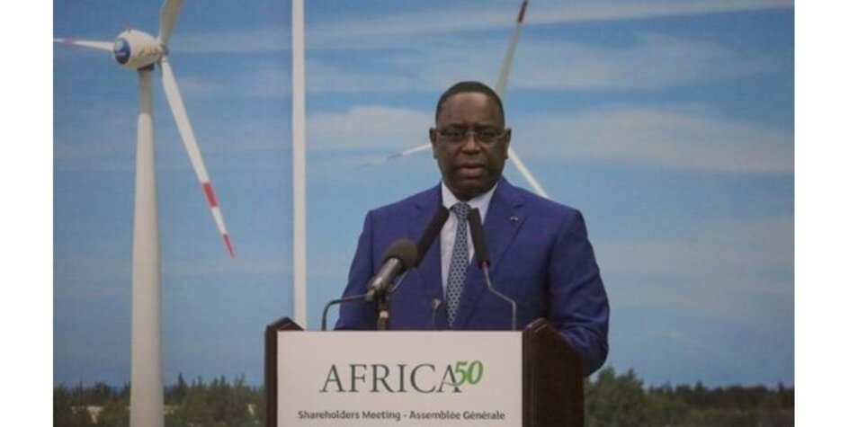 Le Président sénégalais Macky Sall se félicite de la coopération entre Africa50 et Senelec pour le développement de la centrale thermique de Malicounda