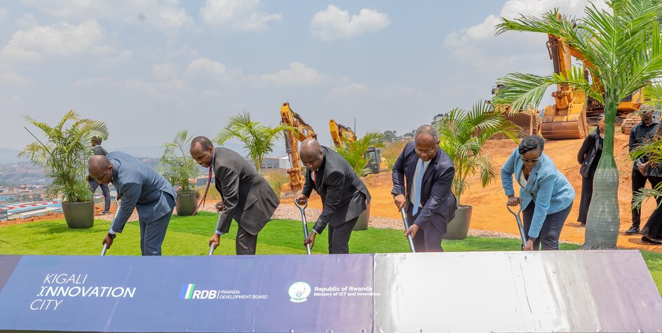 L'État rwandais, Africa50 et la BADEA lancent les travaux de construction de la Kigali Innovation City (KIC)