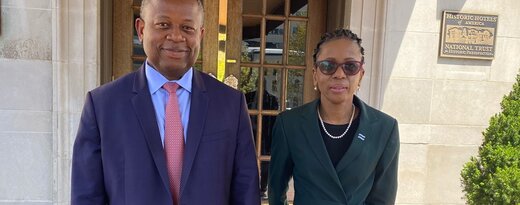La Ministre des Finances du Botswana rencontre la délégation d'Africa50 en marge des réunions du FMI et de la Banque mondiale