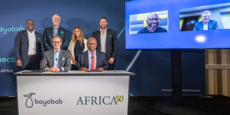 Africa50 and Bayobab in partnership to develop pan-African terrestrial fibre