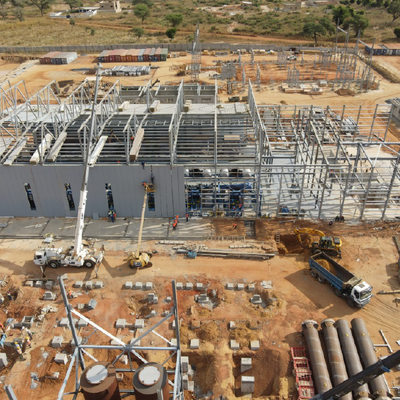 Aerial view of the Malicounda project site